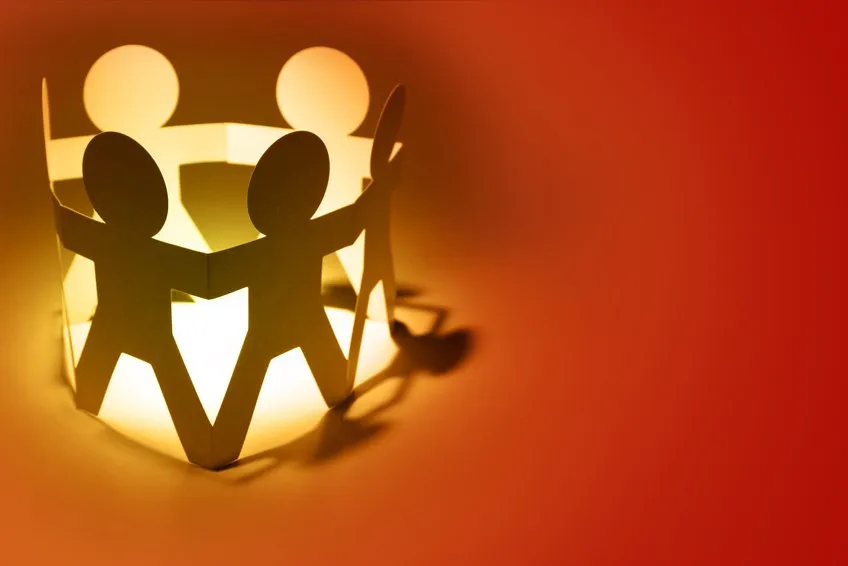 Creating a circle of support through imagination boosts resilience and inner calm