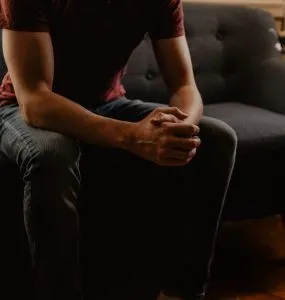 man with expectations