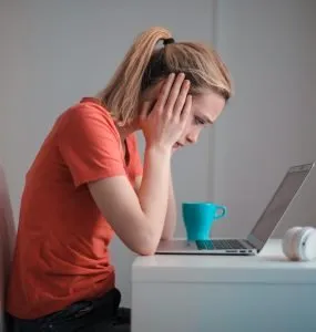 loss of concentration in work due to love failure