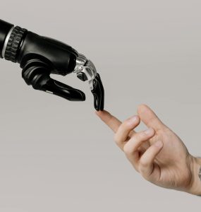 robot and human contact
