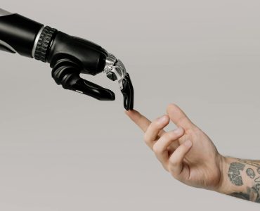 robot and human contact